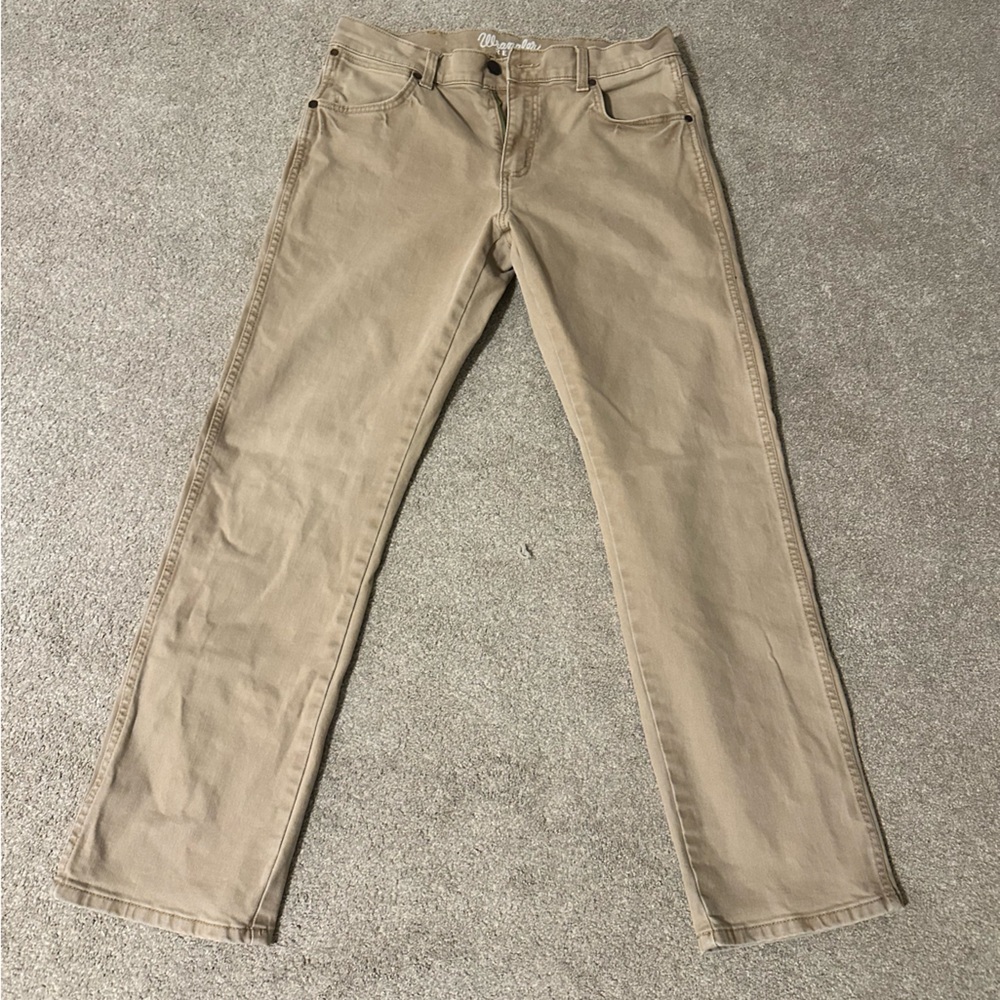 Wrangler Khaki Denim Pants